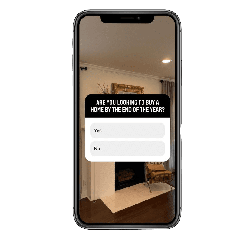 Real estate social content example